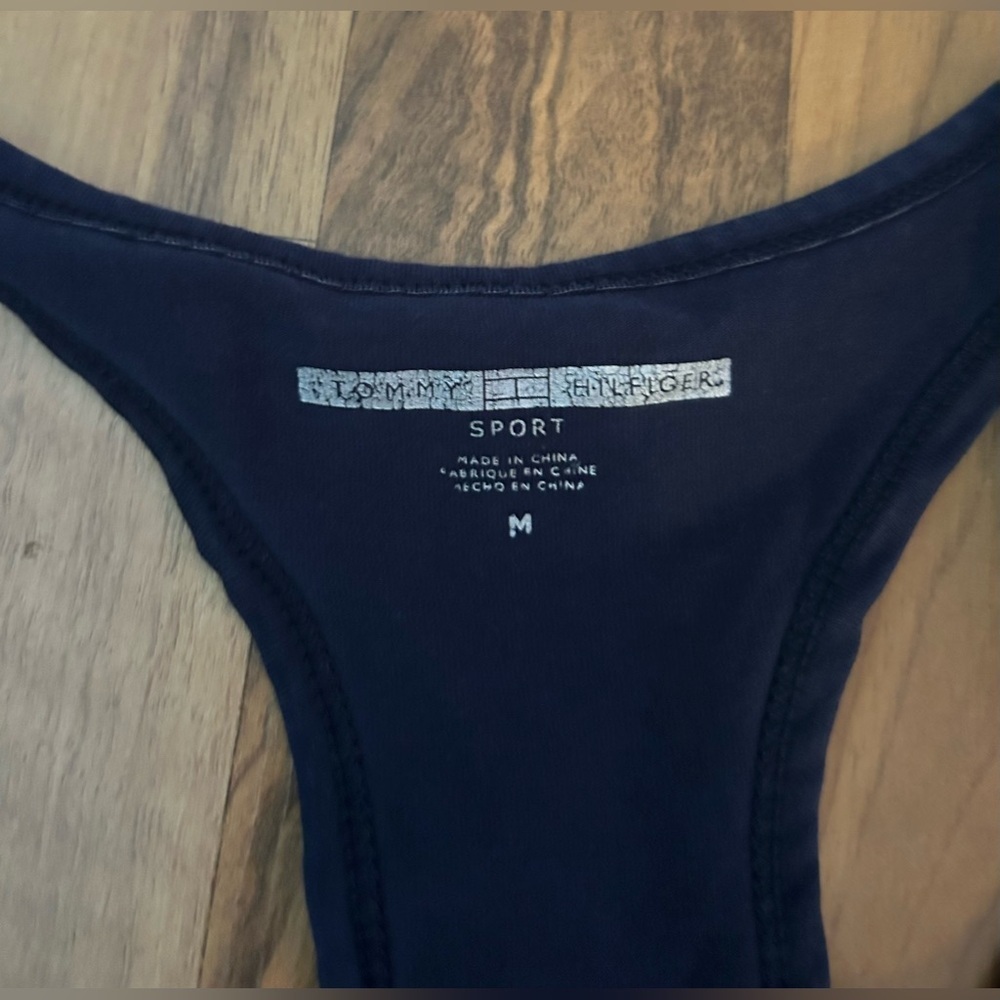 Tommy Hilfiger Dark Blue Sports Bra - Picture 2 of 5